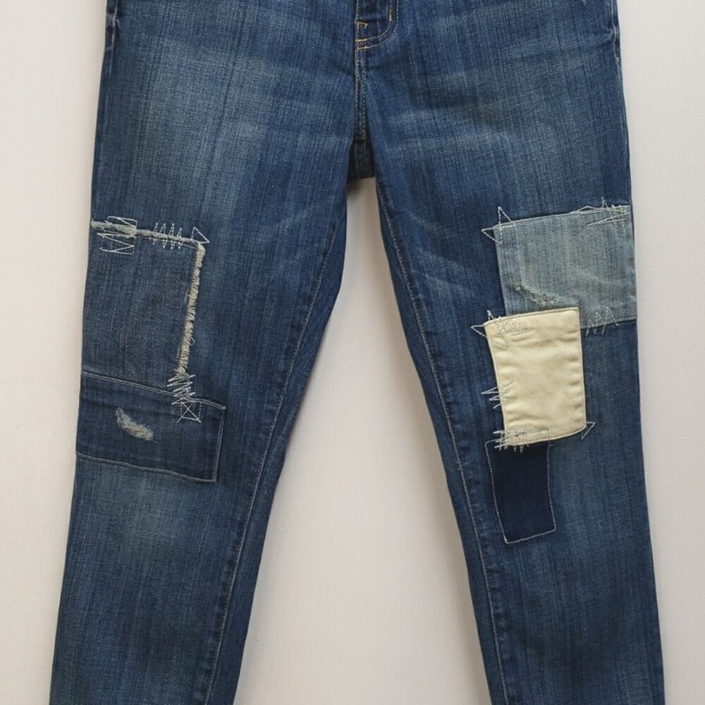 Current Elliott Panhandler Patchwork Jeans Women'… - image 4